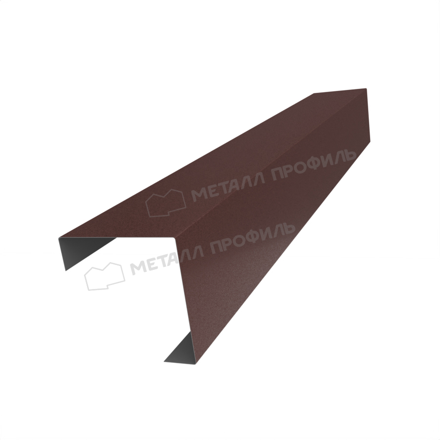 Планка угла декоративная на столб 60мм 62х62 х 2000 (VikingMP E-20-8019-0.5)
