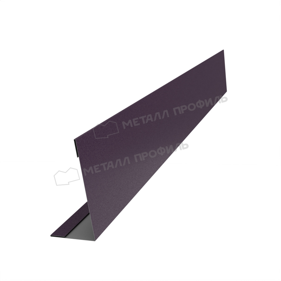 Планка угла усиливающая для забора 40х20 х 3000 (VALORI-20-Violet-0.5)