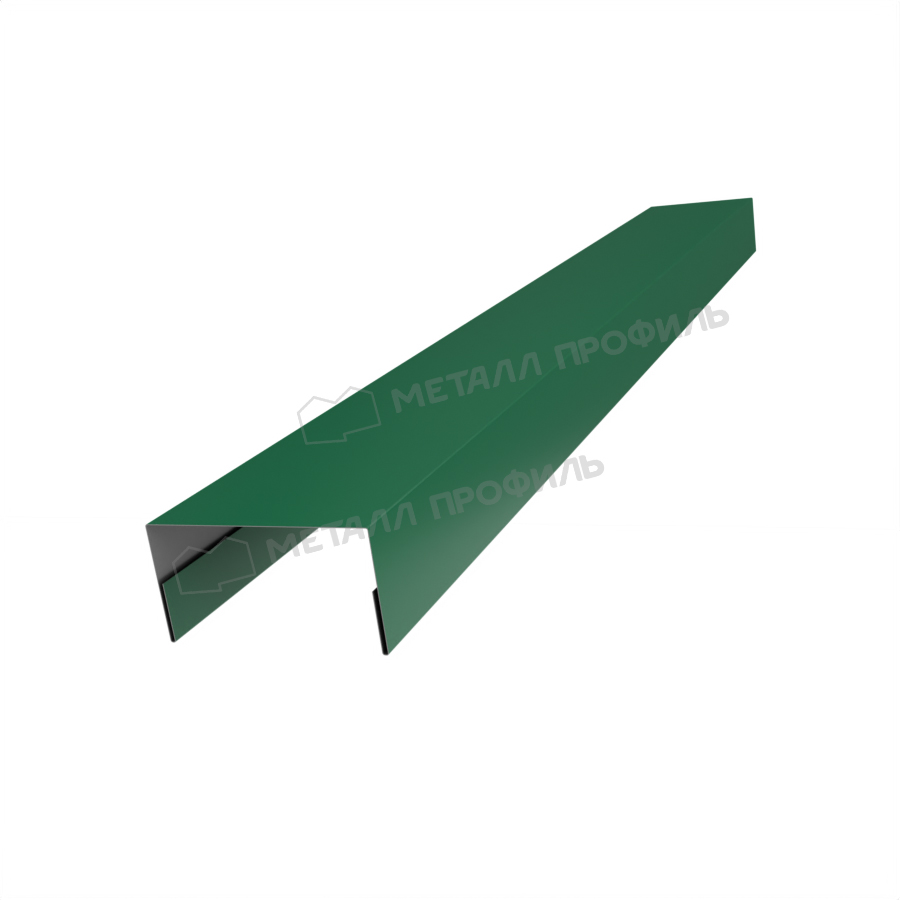 Планка крышки забора 60мм 35х65 х 2000 NormanMP (ПЭ-01-6005-0.5)
