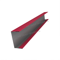 Планка стойки забора 60мм 35х60 х 2500 NormanMP (ПЭ-01-3005-0.5)